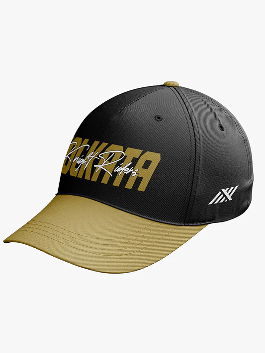 KKR Colour Block Black Cap - Image 3