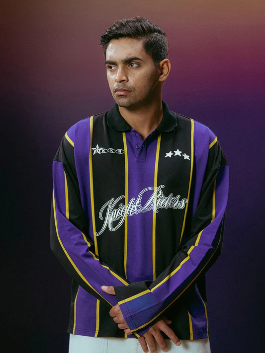 KKR Vertical Striped Rugby Polo - Image 2