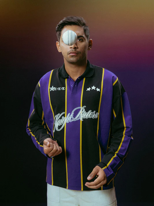 KKR Vertical Striped Rugby Polo - Image 4