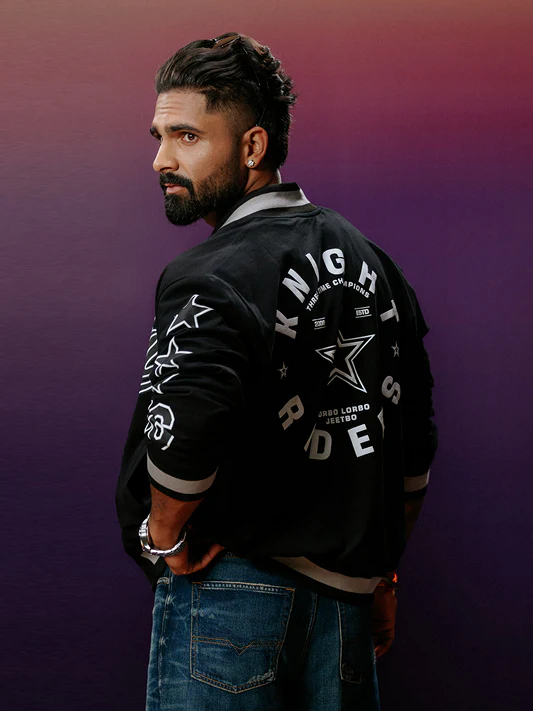 Knight Riders Black Varsity - Image 4